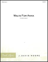 Waltz for Anna piano sheet music cover